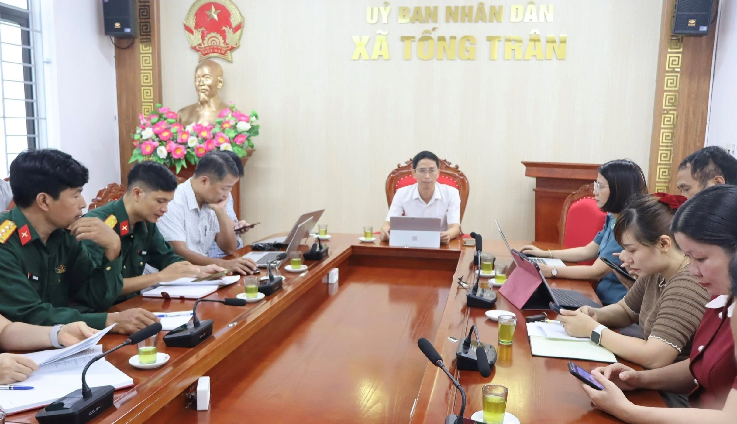 Xã Tống Trân triển khai nhiệm vụ tuyển chọn, gọi công dân nhập ngũ và thực hiện nghĩa vụ tham gia Công an nhân dân năm 2027